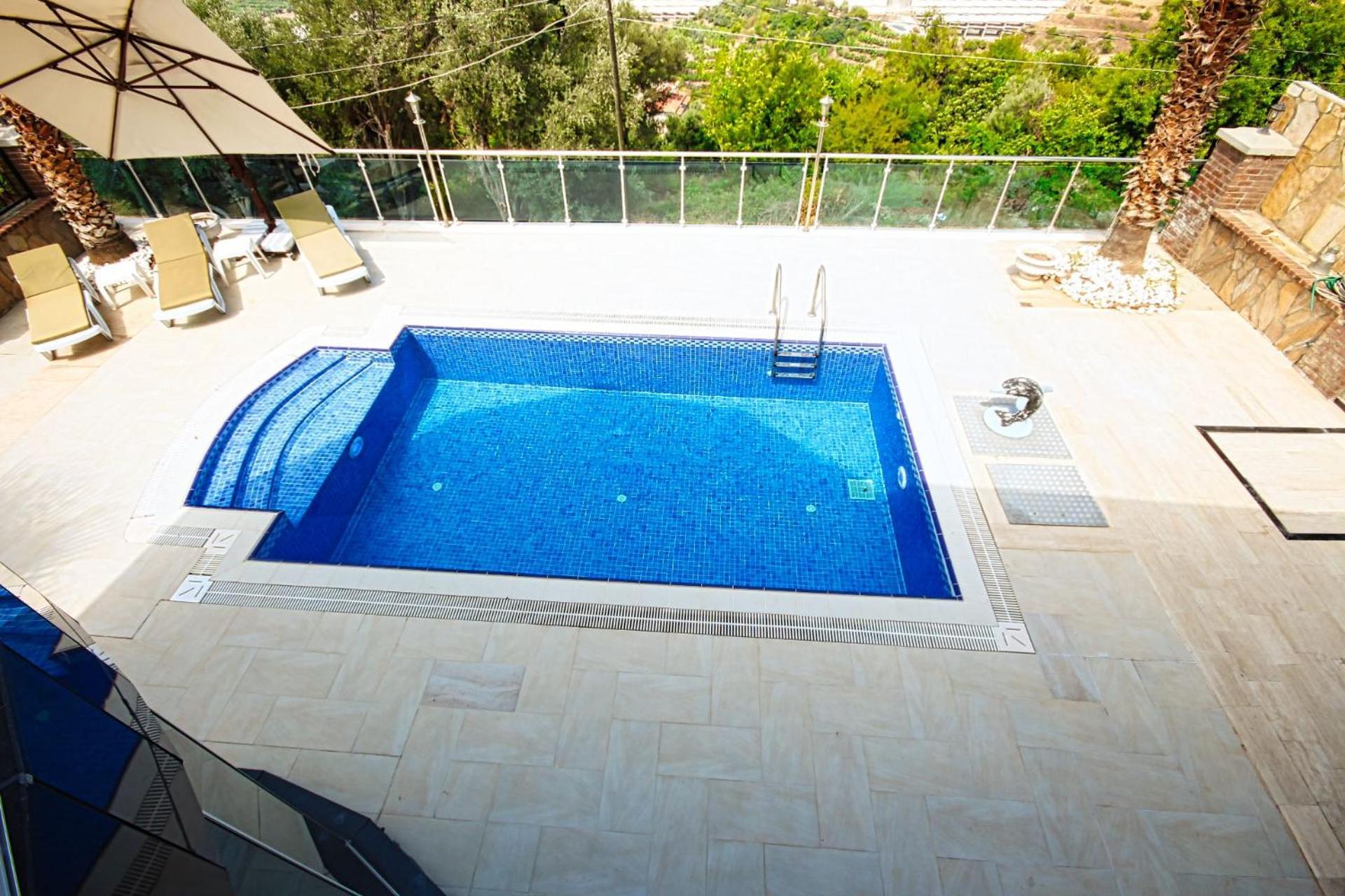 Villaer - Luxus - Pool - Whirlpool - - Kestel Alanya