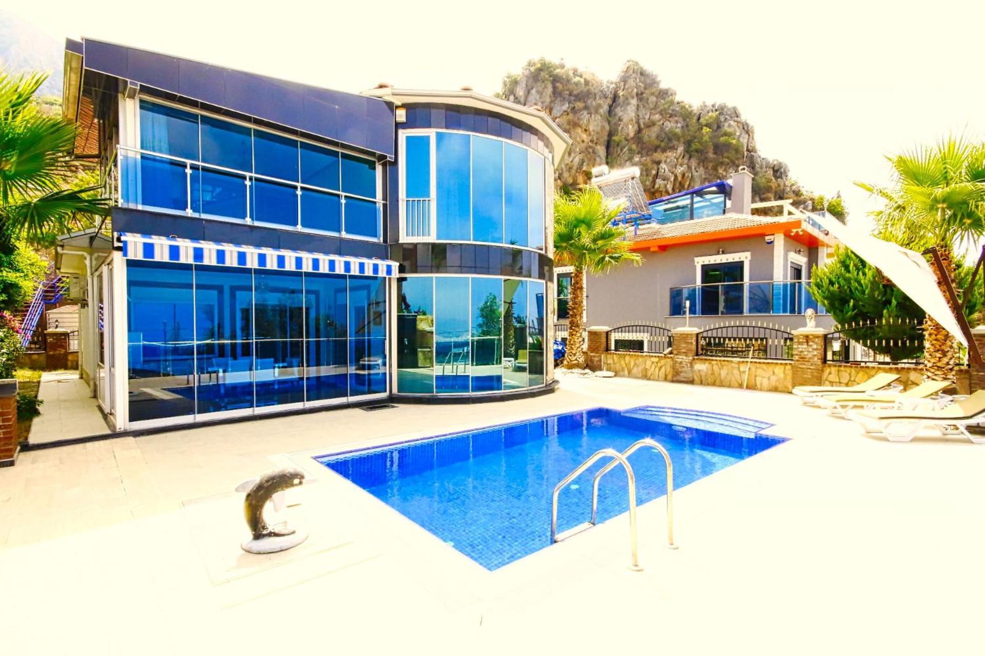 - Luxus - Pool - Whirlpool - - Kestel Villaer